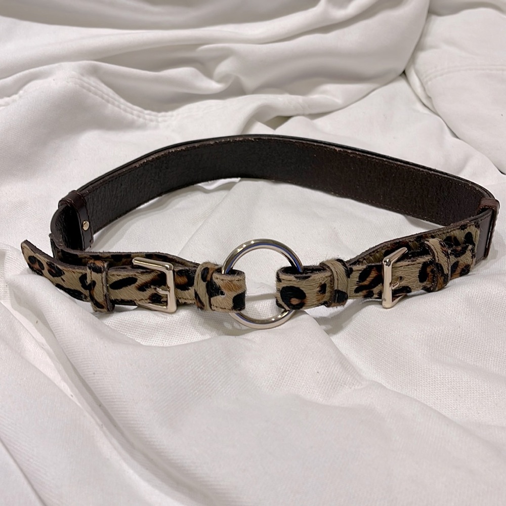 Leopard Brown Belts